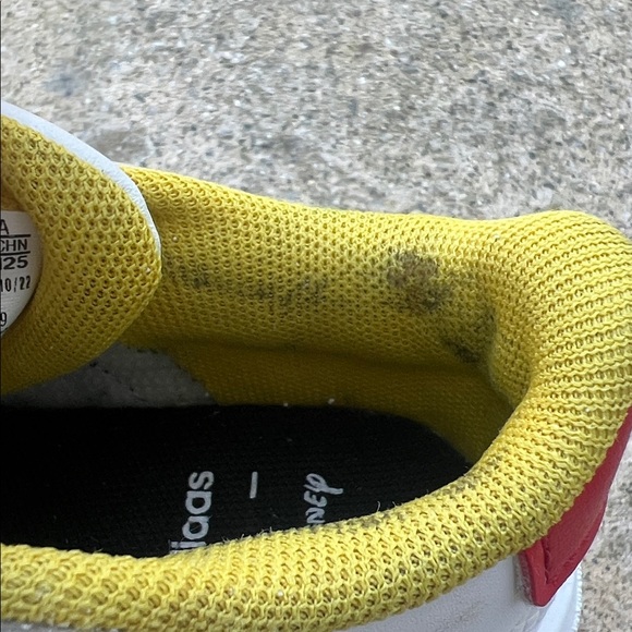 Adidas x Disney Mickey Mouse Grand Court Toddler Sneakers Size 6K - Picture 6 of 10